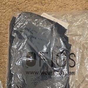 Figs Black Track Pants